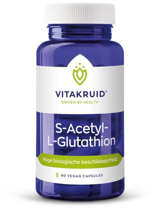 Vitakruid S-Acetyl-L-Glutathion (90 Vegetarische capsules)