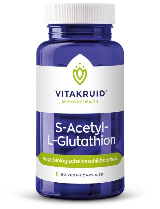 Vitakruid S-Acetyl-L-Glutathion 100 mg (90 Vegetarische capsules)