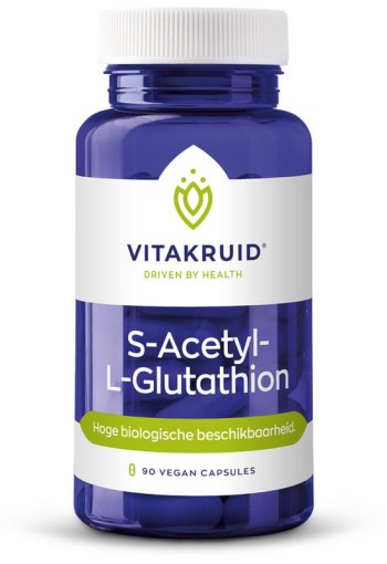 Vitakruid S-Acetyl-L-Glutathion 100 mg (90 Vegetarische capsules)