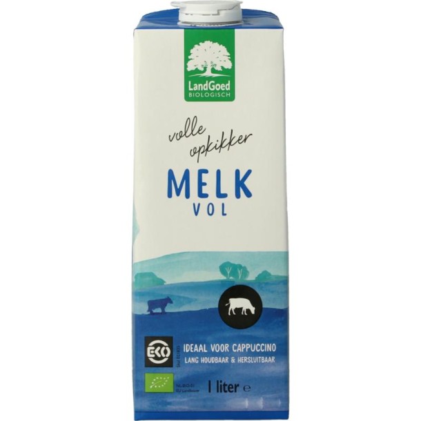 Landgoed Volle melk bio (1 Liter)