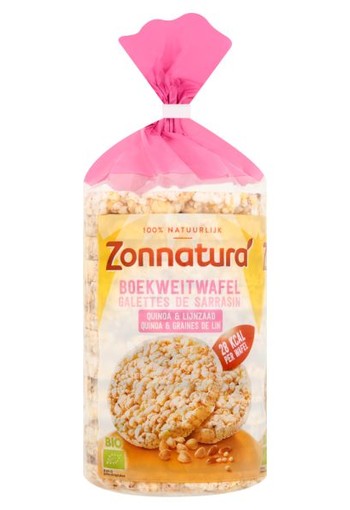 Zonnatura Boekweitwafels met quinoa bio (100 Gram)