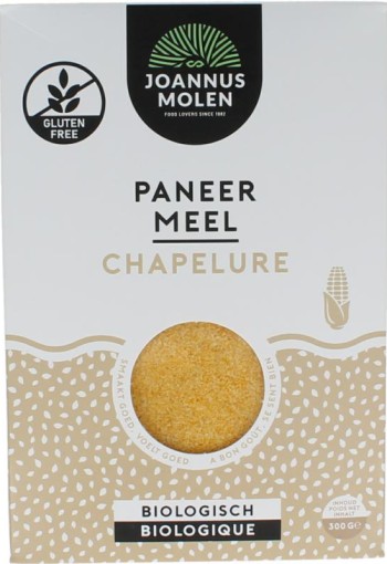 Joannusmolen Paneermeel eerste keuze bio (300 Gram)
