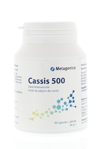 Metagenics Cassis 500 pot (90 Capsules)