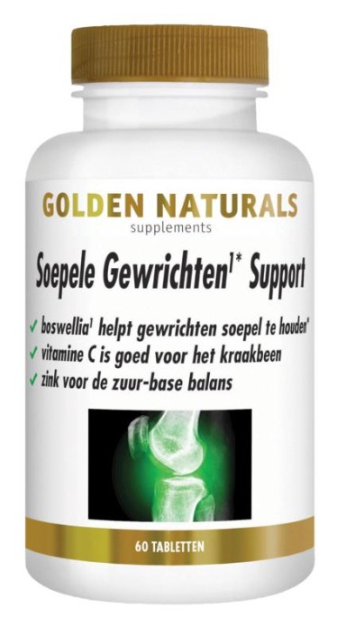 Golden Naturals Soepele gewrichten support (60 Tabletten)
