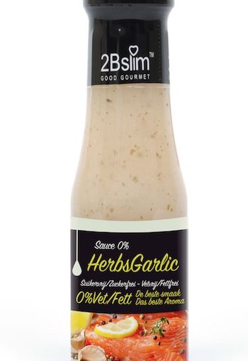 2BSLIM Knoflooksaus (250 Milliliter)
