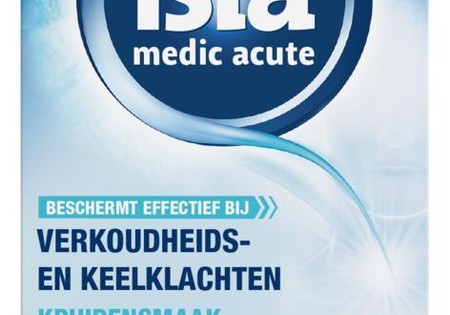 Isla Medic acute pepermunt keelpastilles (20 Pastilles)