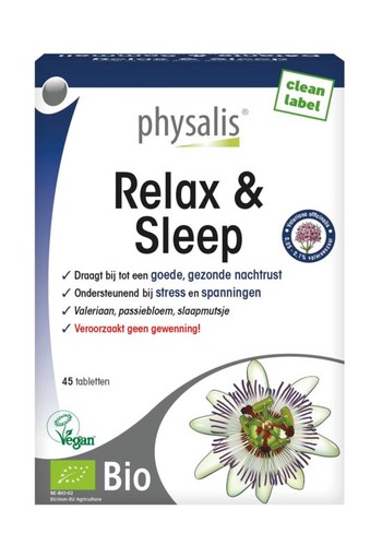 Physalis Relax & sleep bio (45 Tabletten)