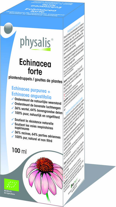 Physalis Echinacea forte plantendruppels bio (100 Milliliter)