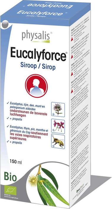 Physalis Eucalyforce siroop bio (150 Milliliter)