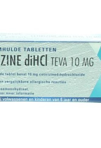 Teva Cetirizine DI HCI 10 mg (7 Tabletten)