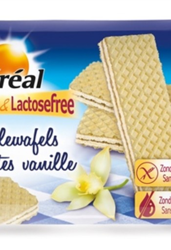 Cereal Vanille wafels glutenvrij bio (125 Gram)
