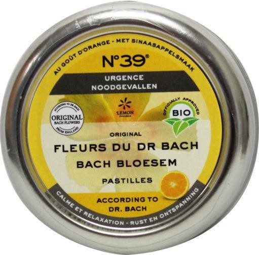 Lemonpharma Bach Bach bloesems pastille nr. 39 noodgevallen bio (45 Gram)