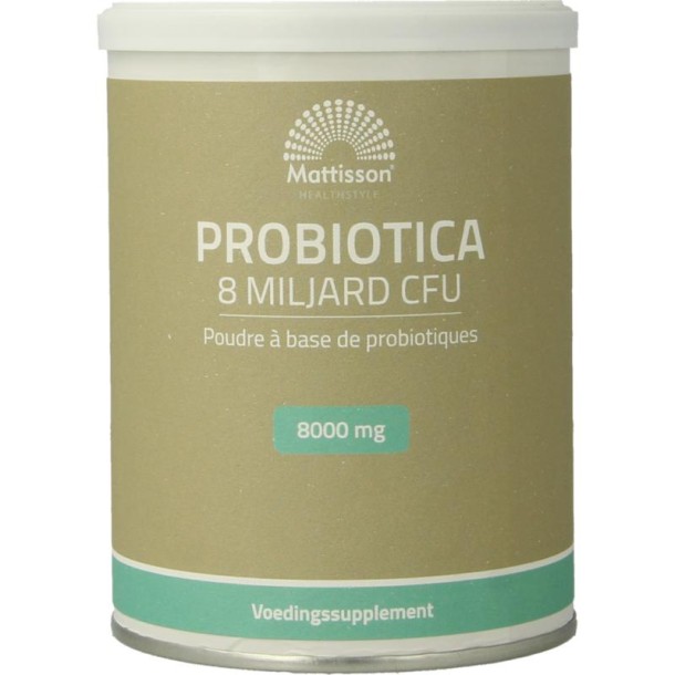 Mattisson Probiotica poeder 8 miljard CFU (125 Gram)