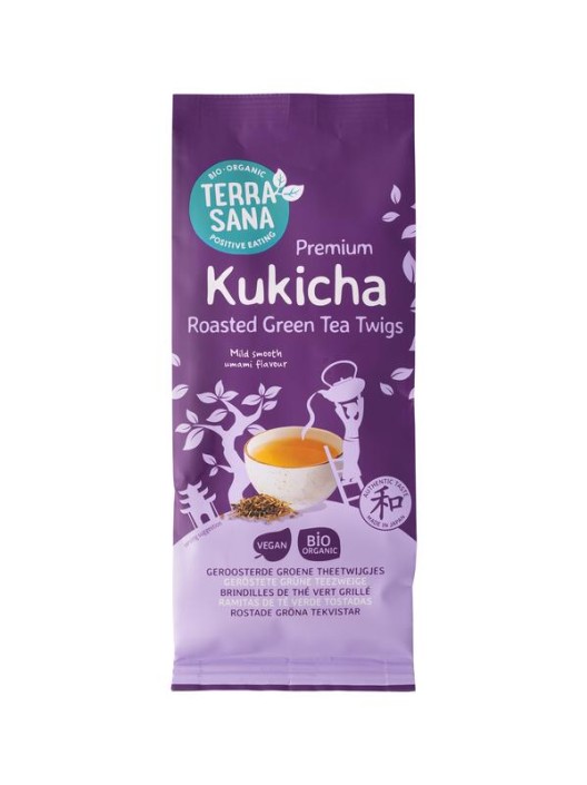 Terrasana Kukicha groene thee twijgen bio (75 Gram)