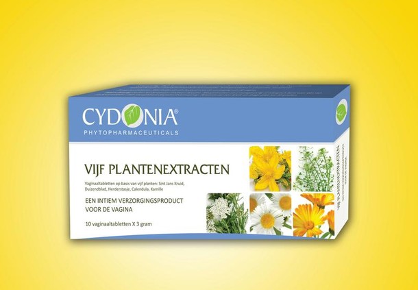 Cydonia Vijf plantenextractien intiem (10 Zetpillen)