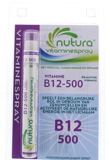 Vitamist Nutura Vitamine B12-500 blister (13 Milliliter)