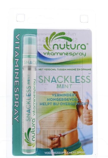 Vitamist Nutura Snackless mint blister (13 Milliliter)