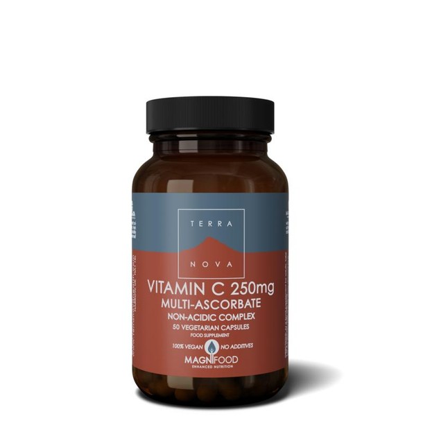Terranova Vitamine C 250 mg complex (50 Vegetarische capsules)