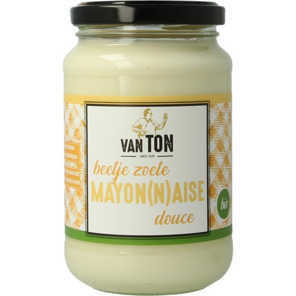 Van Ton Mayonaise beetje zoet bio (310 Gram)