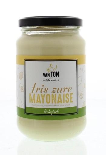 Van Ton Mayonaise fris zuur bio (310 Gram)