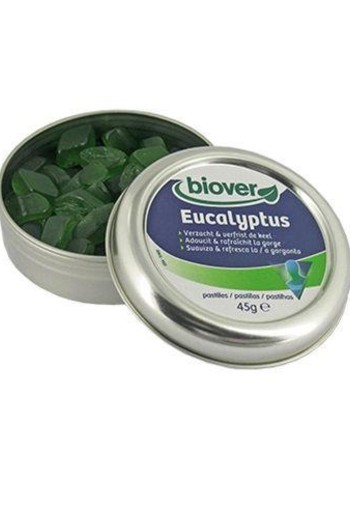 Biover Eucalyptus pastilles (45 Gram)