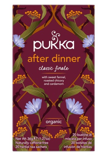 Pukka Org. Teas After dinner bio (20 Zakjes)