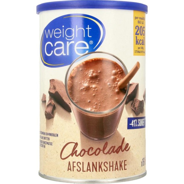 Weight Care Afslankshake chocolade (436 Gram)