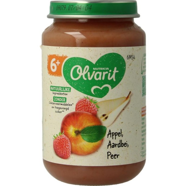Olvarit Appel aardbei peer 6M54 (200 Gram)