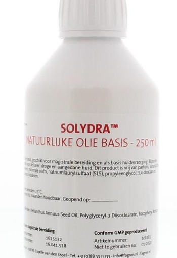 Fagron Solydra natuurlijke olie (250 Milliliter)