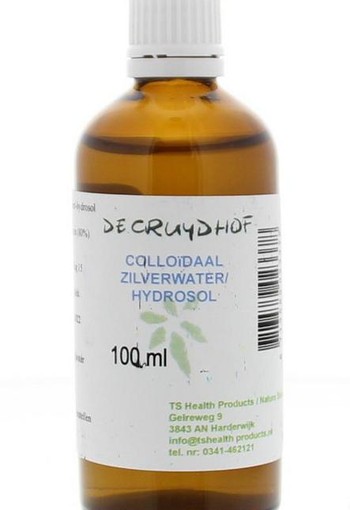 Cruydhof Colloidaal zilverwater hydrosol uitwendig (100 Milliliter)