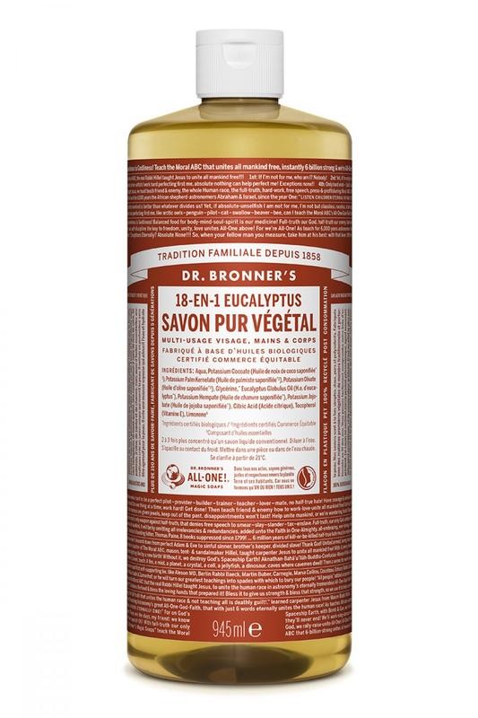 Dr Bronners Liquid soap eucalyptus (945 ml)