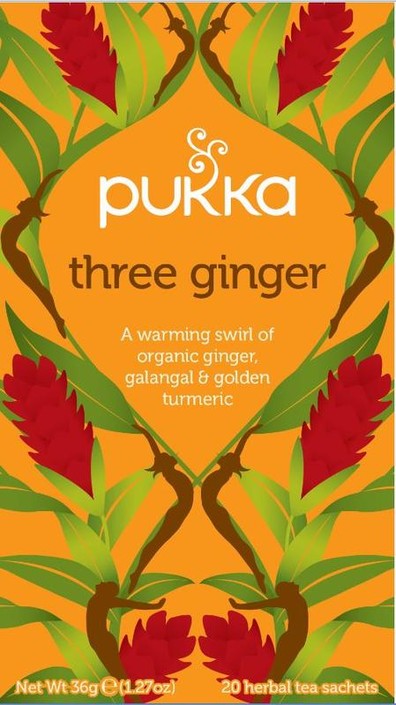 Pukka Three ginger bio (20 Zakjes)