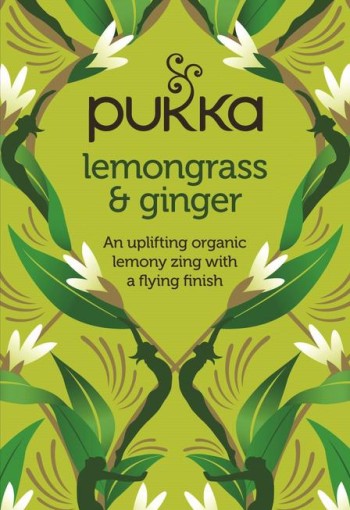 Pukka Lemongrass & ginger thee bio (20 Zakjes)