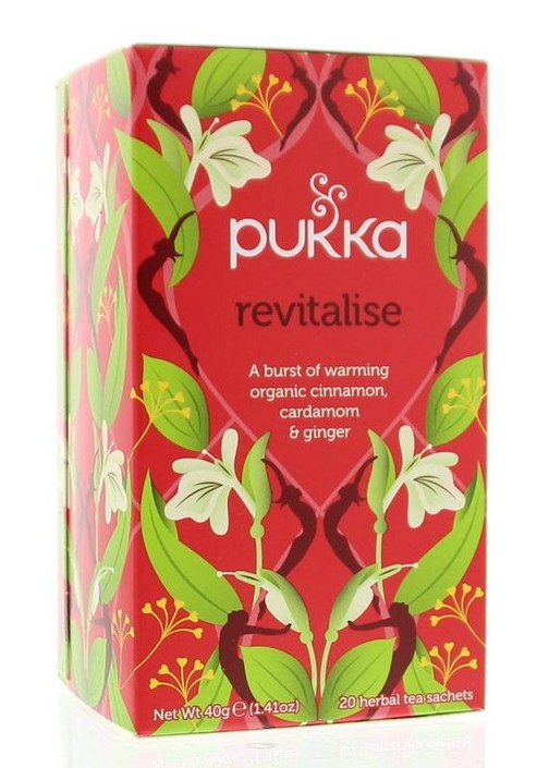 Pukka Revitalise thee bio (20 Zakjes)