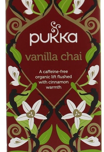 Pukka Vanille chai tea bio (20 Zakjes)