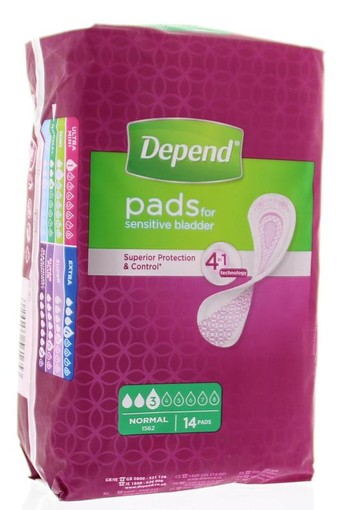 Depend Verband normaal (14 Stuks)