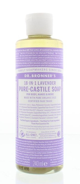 Dr Bronners Liquid soap lavender (240 Milliliter)