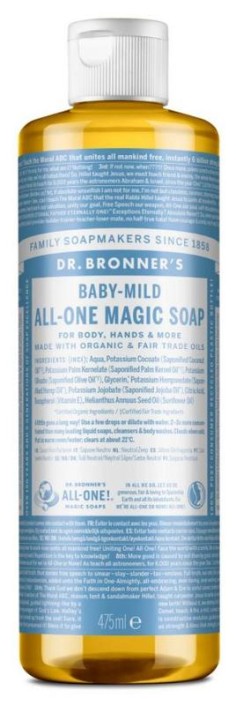 Dr Bronners Baby liquid soap baby mild (475 Milliliter)