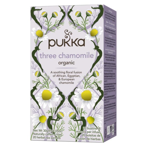 Pukka Three chamomile bio (20 Zakjes)
