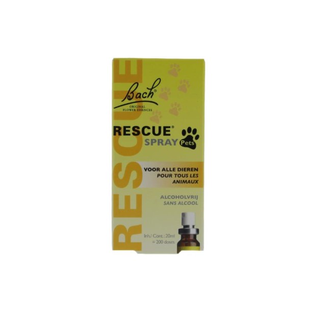 Bach Rescue Rescue pets spray (20 Milliliter)