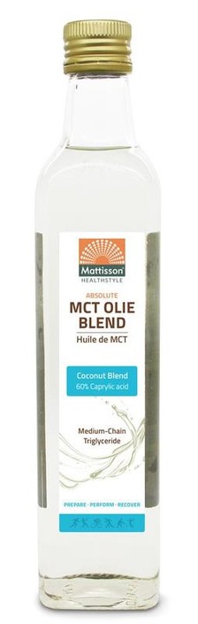 Mattisson MCT olie coconut blend 60% caprylic acid (500 Milliliter)