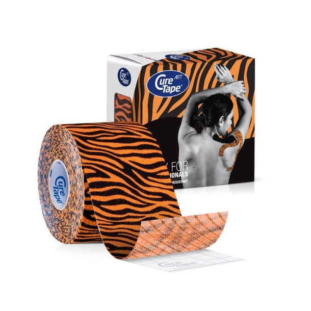 Cure Tape Art tiger 5cm x 5m (1 Stuks)