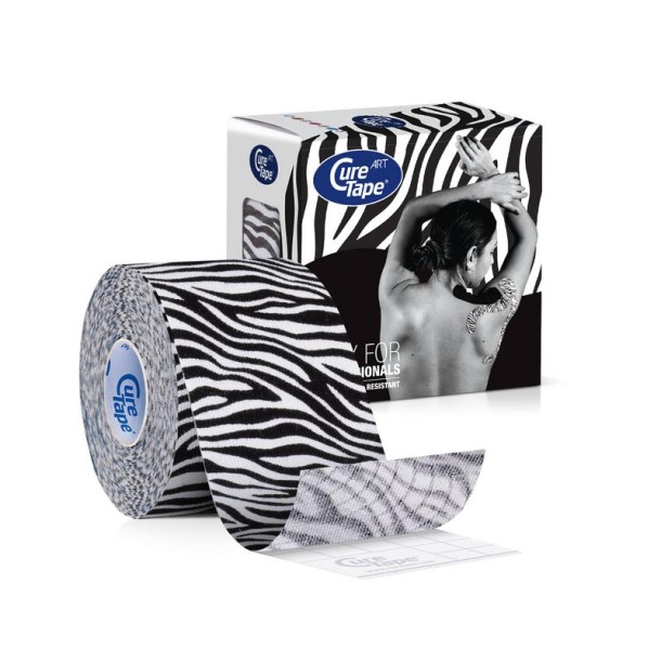 Cure Tape Art zebra 5cm x 5m (1 Stuks)
