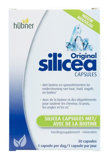 Hubner Original silicea capsules met biotine (30 Capsules)