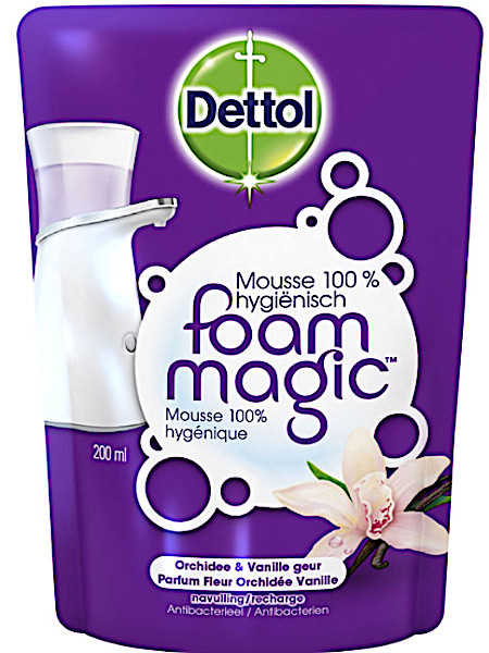 Dettol Magic foam refill vanille 200 ml