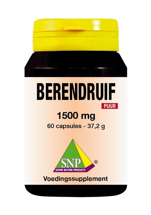 SNP Berendruif 1500 mg puur (60 Capsules)