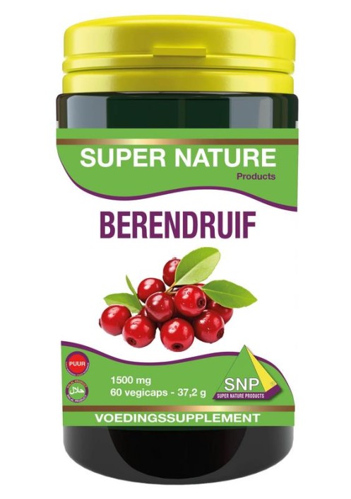 SNP Berendruif 1500mg puur (60 Vegetarische capsules)