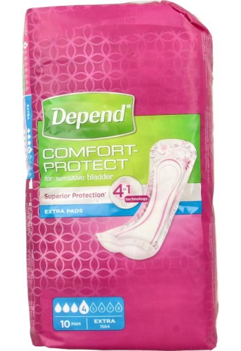 Depend Extra 4-in-1 (10 Stuks)