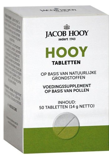 Jacob Hooy Hooy tabletten 4mnd (50 Tabletten)