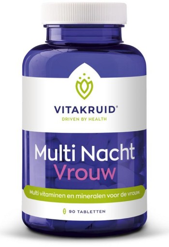 Vitakruid Multi nacht vrouw (90 Tabletten)